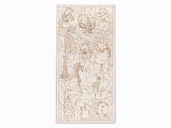 Конструктор Пазл-раскраска дер. Маскарад 0201 (Lemmo)