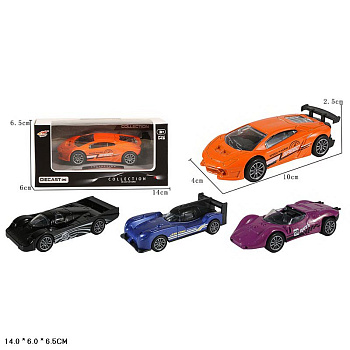 Модель авто LA-272 металл (10см) в/к