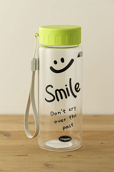 Спортивная бутылка Smile! green (440мл) CZMX-20019-04