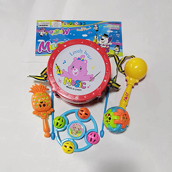 Набор муз.инструментов 8198-2 (5 предм) в пакете