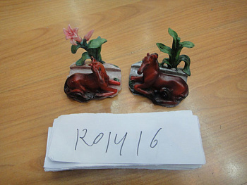 Подставка д/визиток лошадь 6,5см 13205