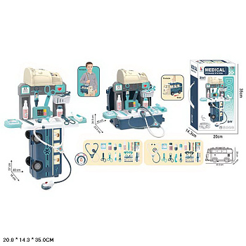Игр набор "Доктор" SD169-291A в/к