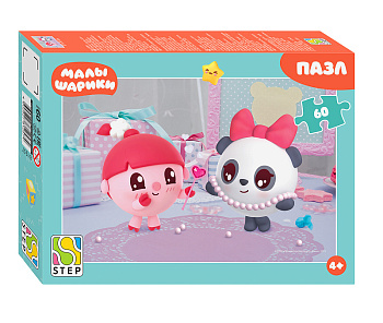 Пазлы (60эл) Малышарики Друзья 81257 (Степ)
