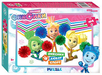 Пазлы (104эл) Фиксики 82219 (Степ Пазл)