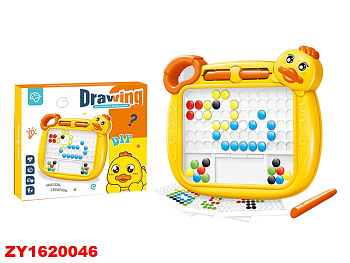 Мозаика магнитная 2337 "Утенок"+ карточки 23,8*20,3 в/к