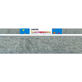 Бумага гофрированная deVENTE 50см*250см серебряная 8040808 (22г/м2)