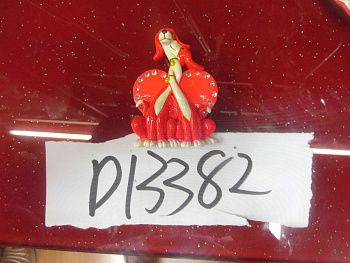 Магнит сердце 7см собаки пара FC04869