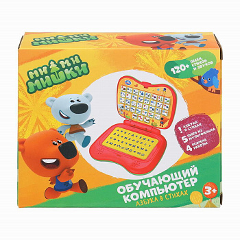 Компьютер обуч. Азбука Ми-ми-мишки (120+песен,стихов,звуков) в/кор. HT1479-R2