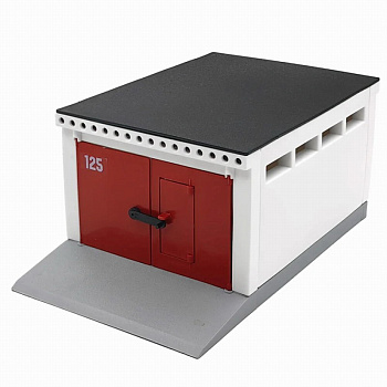 Гараж с распашными воротами (д/масштабных моделей) С-191-Ф (Форма)