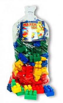 Кубики Макси Блок (168дет) в/п 4-733
