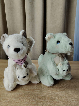 ММ.Кенгуру 23см с детенышем 1цв. D38135