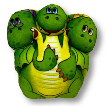 Дракон Горыныч малый зеленый (20см) 11.85.1 (Malvina)