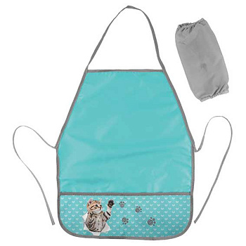 Накидка и нарукавники д/труда КОКОС 49*39см "Cute Kitty" НФ-22/230676