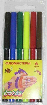Фломастеры  6цв. Каляка-Маляка ФКМ06 блист.