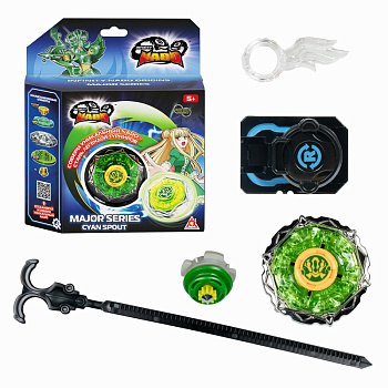 Infinity Nado Волчок Мэйджор Cyan Spout Неоновый смерч 42515