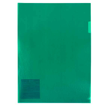 Папка-уголок А4 Expert Complete "Premier" EC21030003 зелёная new,180мкм