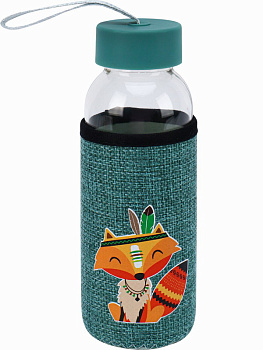Бутылка д/воды в чехле Смайл, Лиса, 300 мл УД-7542 