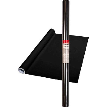 Пленка самоклеящаяся меловая deVENTE 45*100см 6061300 чёрная,полипроп,100мкм,мат