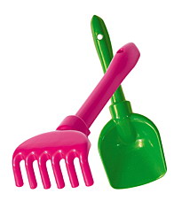 Набор №21 (лопатка 22см,грабли 21см) И-1836