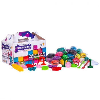 Набор д/лепки (17цв*50гр) Мега лепка TA1084 (Genio Kids-Art)