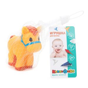 Игрушка д/купания Лошадка в/сет YF-HORSE-01