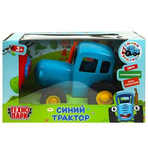 Машина Технопарк на РУ Синий Трактор синий (20см) звук,в/к BLUTRA-20RCS-BU