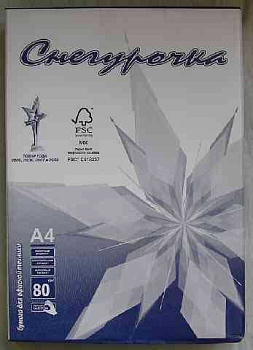Бумага А4 "Снегурочка" 500л. 66492 ФинСиб