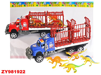 Грузовик-диновоз 9040-23A с фигурками в пакете