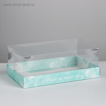 Коробка д/десерта Have a nice day (22х8х13,5см) 4807278