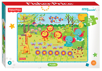 Пазлы (35эл) Maxi Fisher Price 91224 (Степ)
