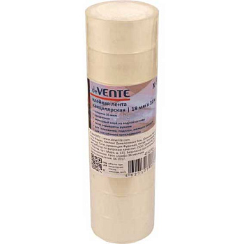 Скотч 18мм*10м deVENTE 4162704 прозрачный 35мкм