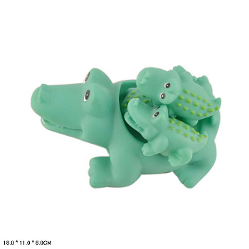 Набор ПВХ Крокодилы 024 (4шт) в сетке