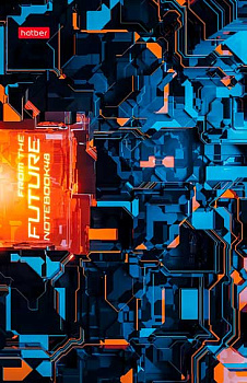 Блокнот А5  48л. ХАТ "Стиль будущего" 30820 клетка,на скобе