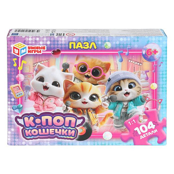 Пазлы (104эл) К-поп кошечки 4630395054195