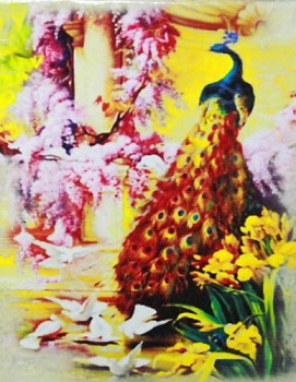 Алмазная мозаика (40х50см) с подрамником, полное заполнение 002МВ