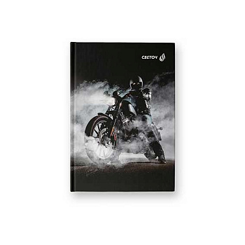 Бизнес-блокнот А6  64л. SVETOCH "Супергерой" ББ244 (01663) клетка,глянц.лам.