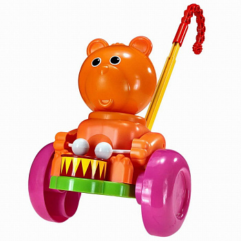 Каталка Мишка-барабанщик С-76-Ф (Форма)