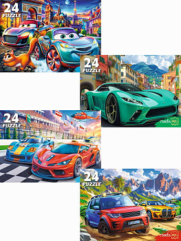 Пазлы (24эл) Лучший подарок для мальчиков П24-3470