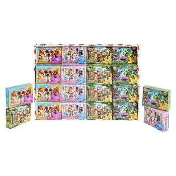 Пазлы (35эл) МИКС №13 (4 вида) 4630395004763