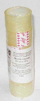 Скотч 24мм*10м ЛУЧ 18С 1219-08 прозрачный (6)