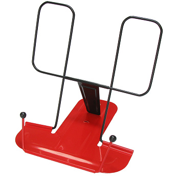 Подставка для книг/учебников ГЛОБУС 2Г-07-01К красная