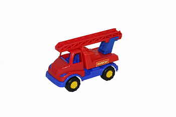 Автомобиль Кнопик пожарная спецмашина (18,4х8,3х10,5см) в/сет 52018 (Полесье)