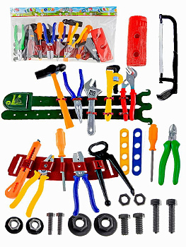 Набор инструментов Юный строитель 99507-3 (30пред) в пакете