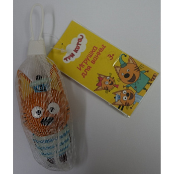 Игрушка д/купания Три Кота, Коржик в/сет ST-FT1808
