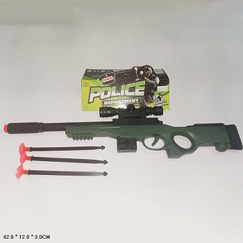 Игрушка Ружье со стрелками 2568-3 в пакете