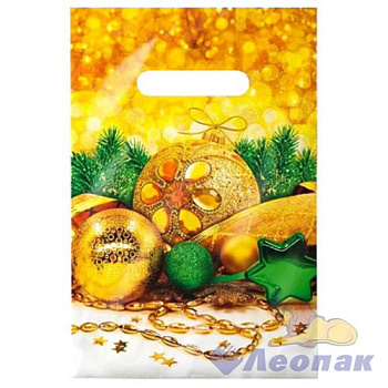 Пакет НГ с вырубной ручкой 20*30/30мкм ПВД Искринка (100/2000) 13271