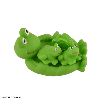 Набор ПВХ Лягушки 022 (4шт) в сетке