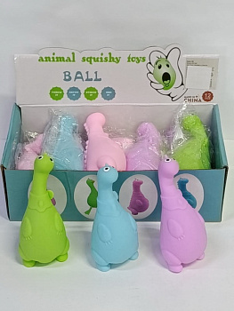 Игрушка-антистресс, тянучка дино 10см D37276