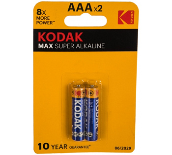 LR03 Батарейки Kodak MAX BL-2