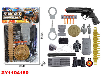 Набор полицейского 2019-92 с обоймой в пакете